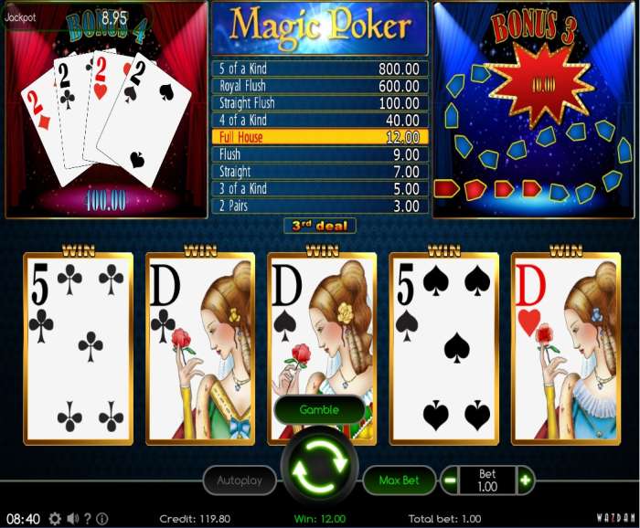 Волшебный покер