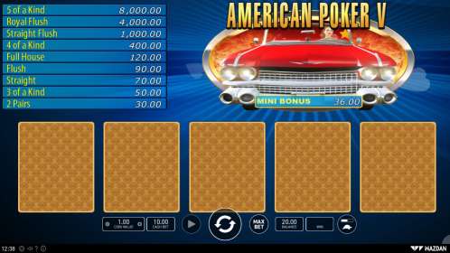 American Poker V бесплатно играть