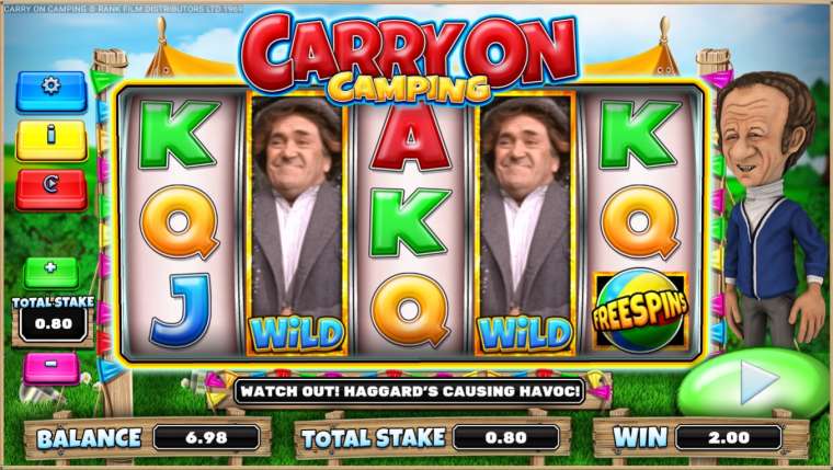 Видео покер Carry on Camping демо-игра