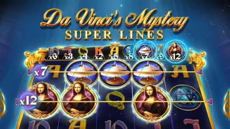 Онлайн слот Da Vinci's Mystery Super Lines играть