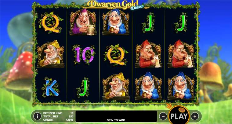 Онлайн слот Dwarven Gold Deluxe играть