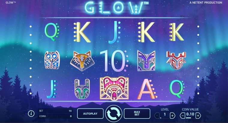 Онлайн слот Glow играть