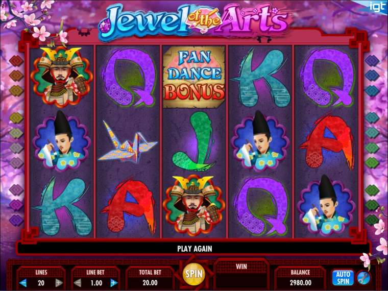 Онлайн слот Jewel of the Arts играть