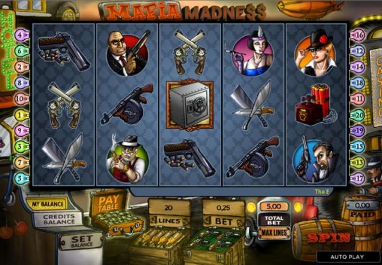 Видео покер Mafia Madness демо-игра