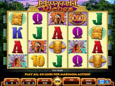 Mayan Riches (IGT) обзор