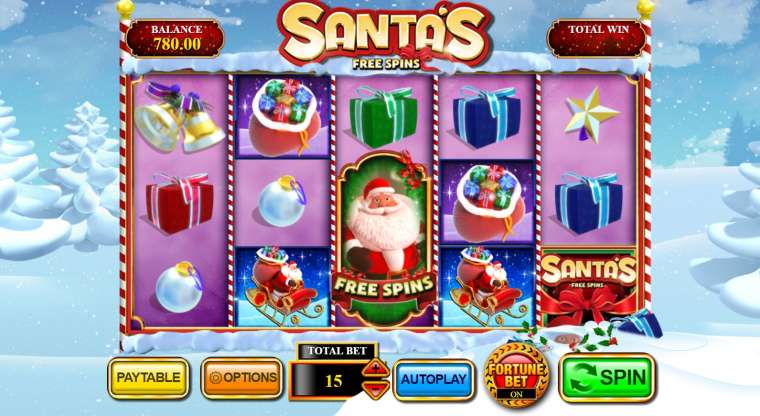 Видео покер Santa’s Free Spins демо-игра
