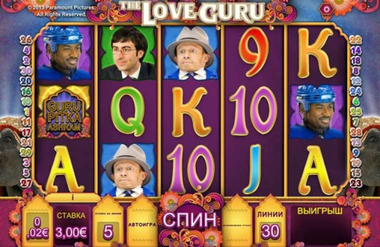 Видео покер The Love Guru демо-игра