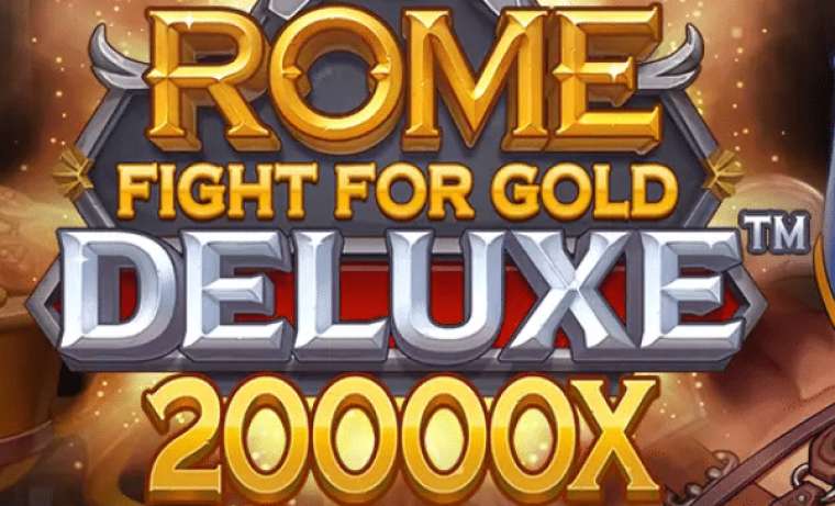 Онлайн слот Rome Fight For Gold Deluxe играть