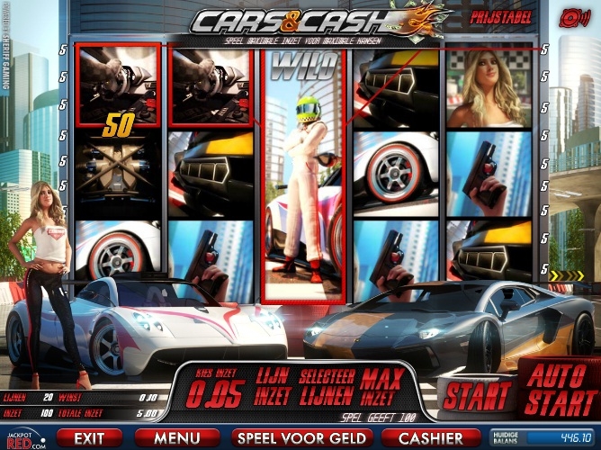 Игровой автомат Cars & Cash (Машины и наличные)