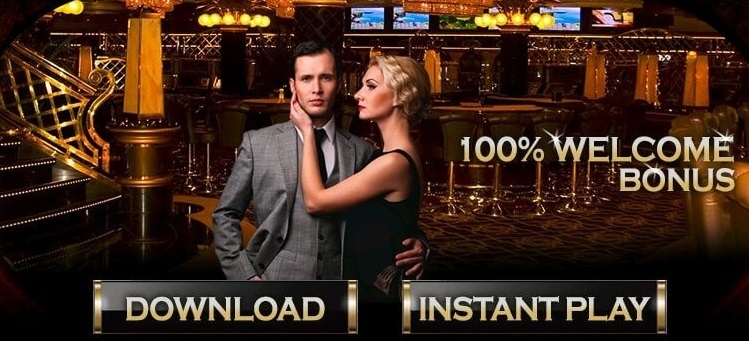 Реклама 100% бонуса от онлайн казино