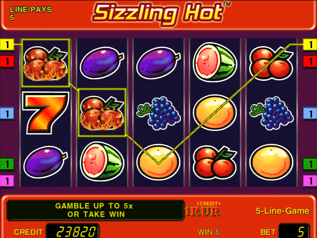 игровой автомат Sizzling Hot
