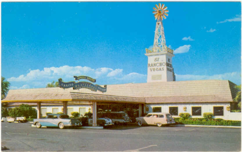 Первое казино & отель El Rancho в Лас-Вегасе