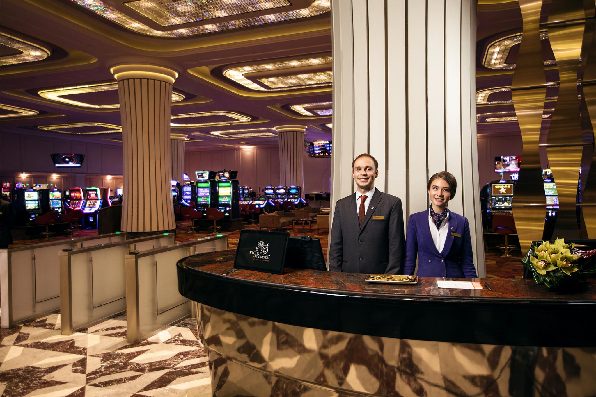 Ресепшен в Tigre de Cristal Casino & Resort