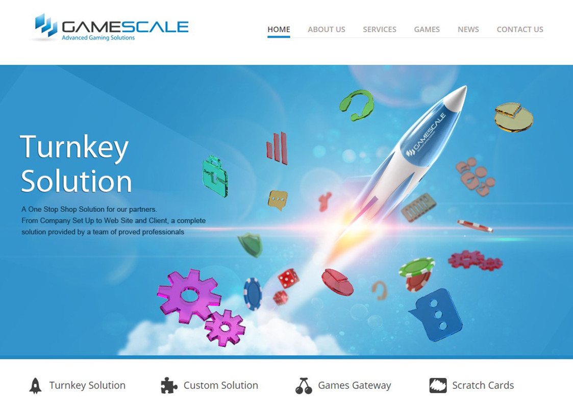 Веб -сайт постачальника в Gamescale