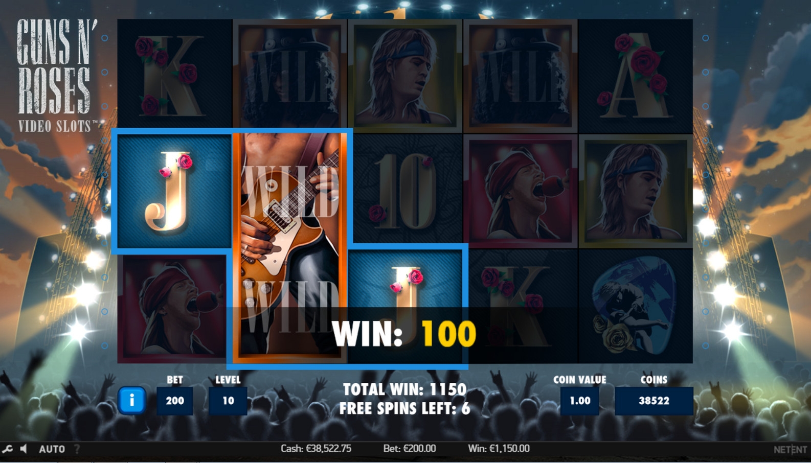  GUNS N ROSES ИГРОВОЙ АВТОМАТ