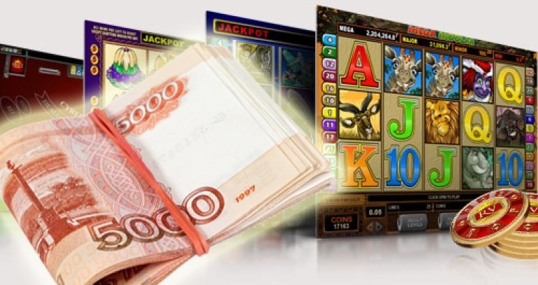 Пачка рублей перетянутых резинкой и скриншоты игровых автоматов онлайн