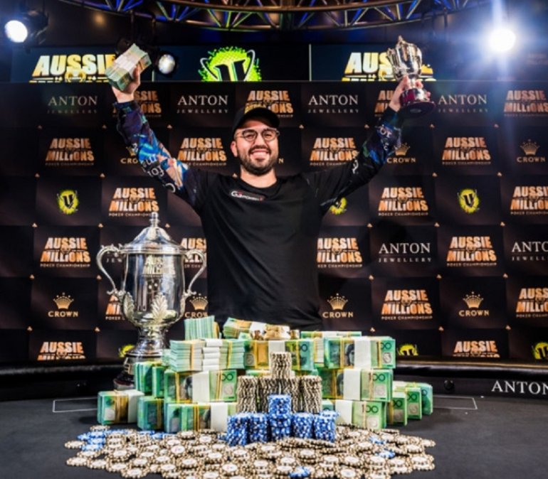 Брин Кенни победил в основном событии турнира 2019 Aussie Millions