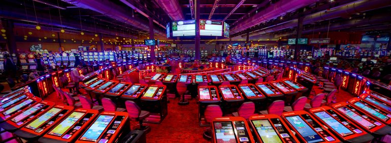 Слот-зал казино в Луизиане
