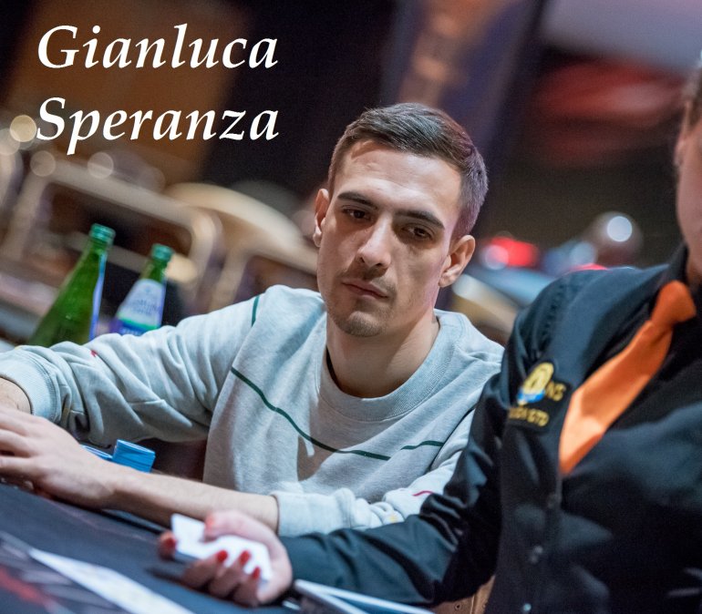 Жан-Лука Сперанза на турнире хайроллеров серии 2018 partypoker LIVE MILLIONS UK