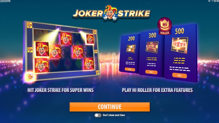 игровой автомат Joker Strike