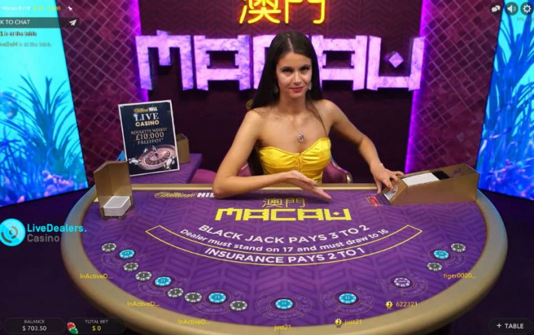 Macau introduces new electronic live-dealer gaming table rules