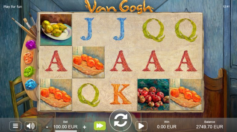 игровой автомат Van Gogh