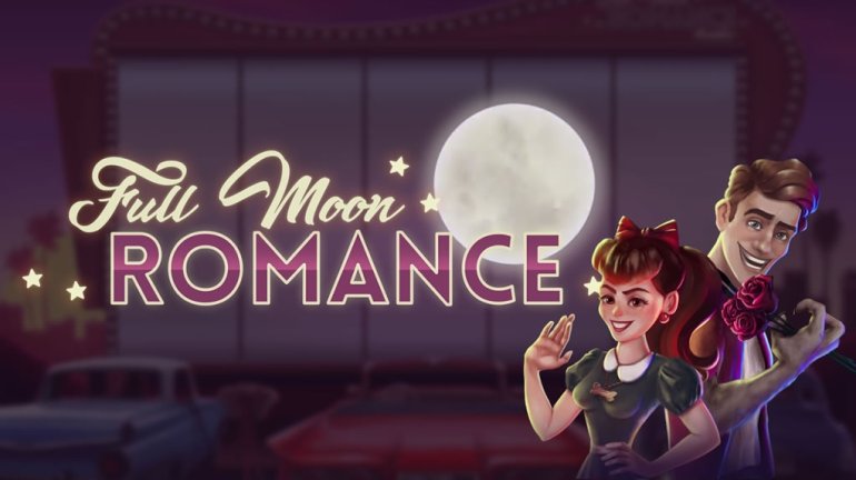 Роузи и Джек, главные герои игрового автомата The Full Moon Romance, на заставке перед игрой