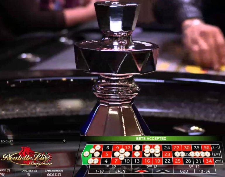 Evolution Dual Play Roulette Palm Beach 