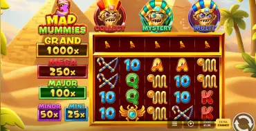 3 Mad Mummies: Hold & Win: Игровой автомат