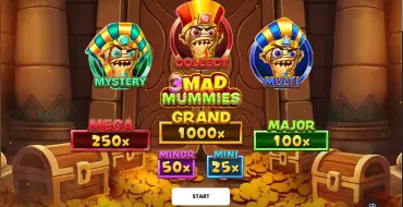 3 Mad Mummies: Hold & Win: Уникальные функции