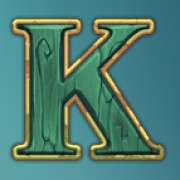 Символ K в Voodoo Reels