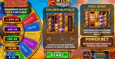 5 Wild Buffalo 2: Уникальные функции