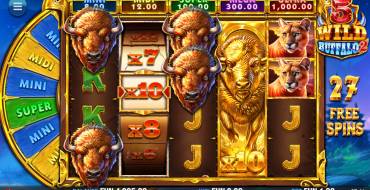 5 Wild Buffalo 2: Фриспины