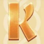 Символ K в Rainbow Jackpots Power Lines