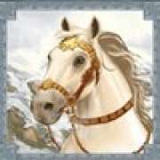 Символ Конь белый в Mongol Treasures II: Archery Competition