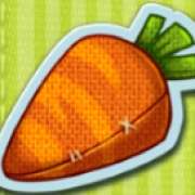 Символ Морковь в Wonky Wabbits