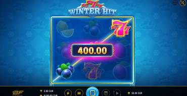 777 Winter Hit: Выигрыши