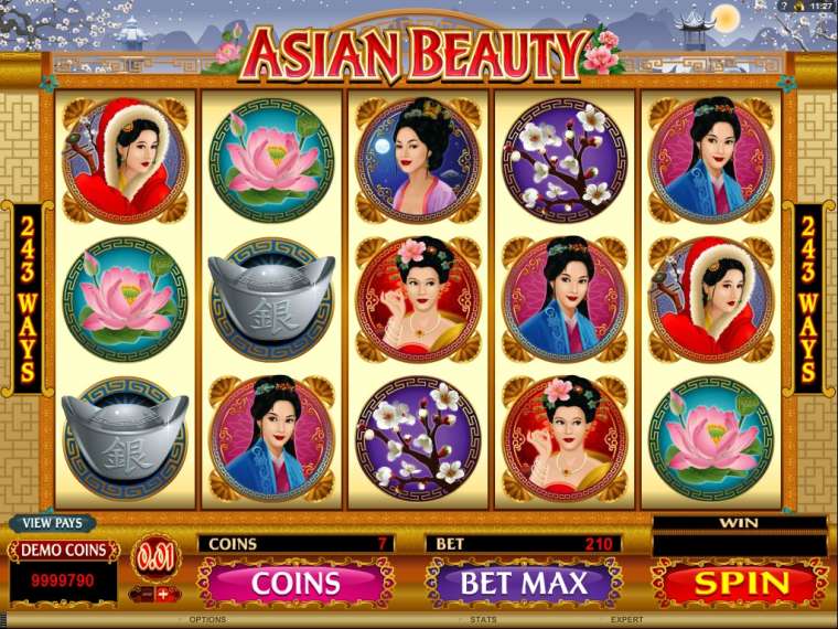 Онлайн слот Asian Beauty играть