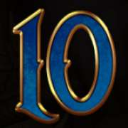 Символ 10 в Demi Gods IV Thunderstorm