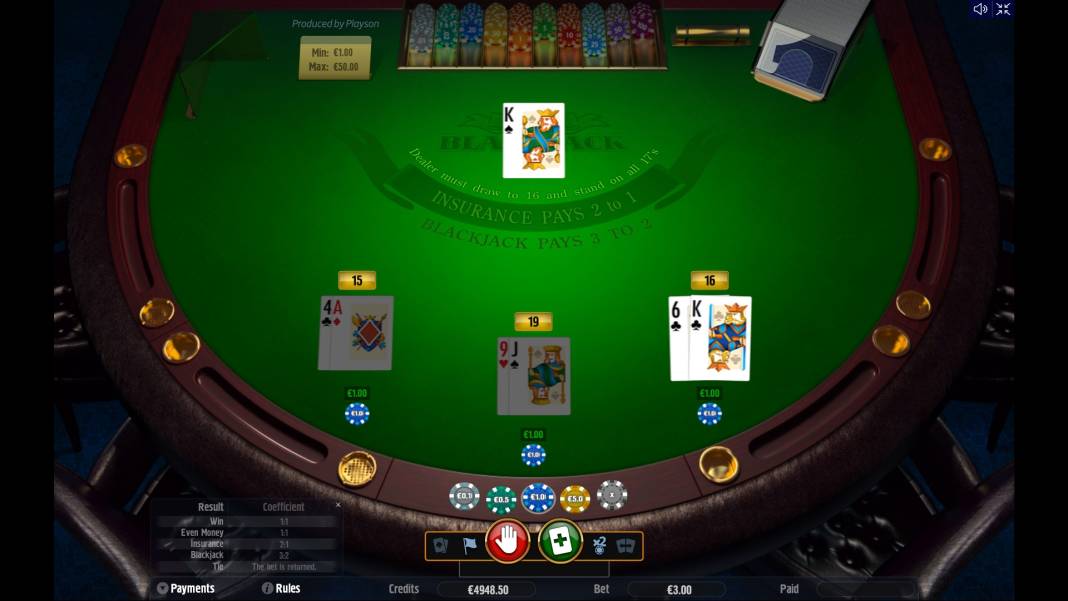 Блэкджек Blackjack