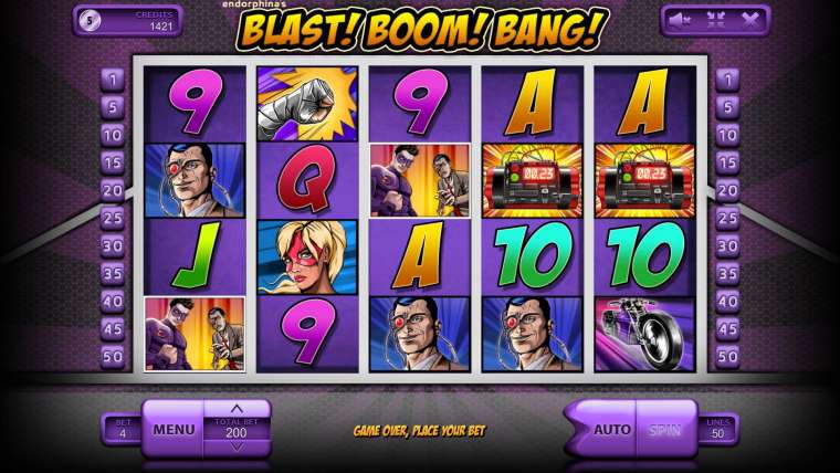 Видео покер Blast! Boom! Bang! демо-игра