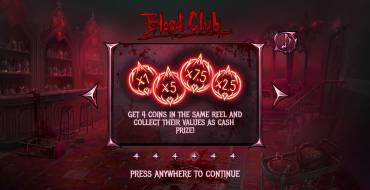 Blood Club: Уникальные функции