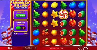 Bonanza Billion X-mas Edition: Игровой автомат