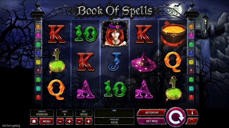 Видео покер Book of Spells демо-игра