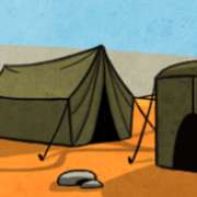 Символ Палатки в Robbie Jones
