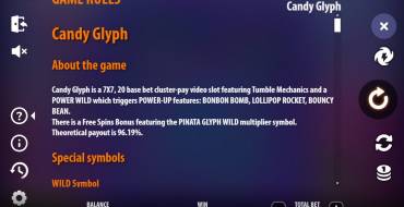 Candy Glyph: Правила