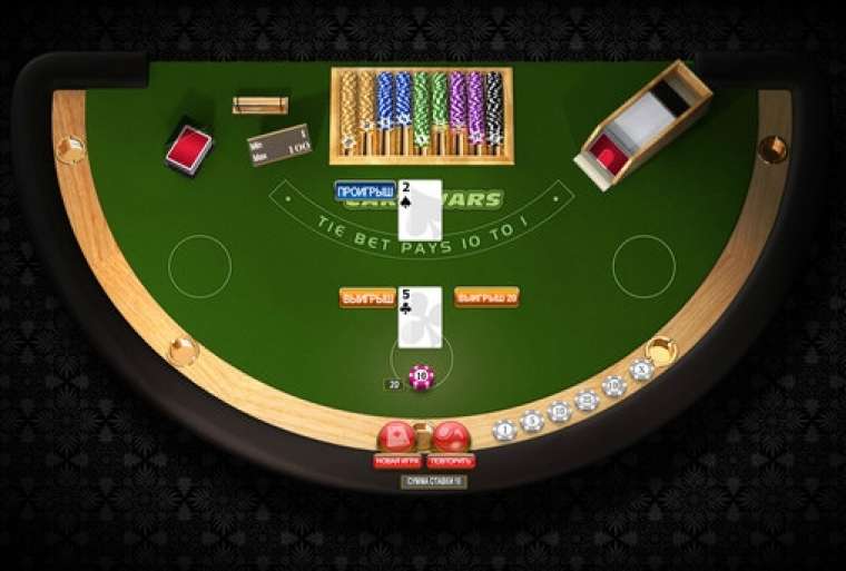 Видео покер Card Wars демо-игра