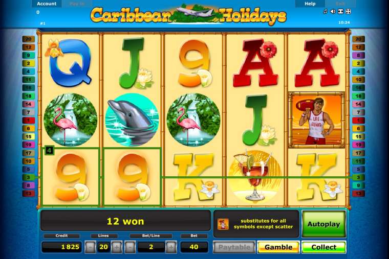 Видео покер Caribbean Holidays демо-игра