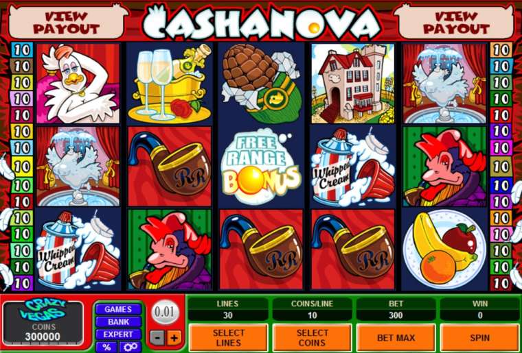 Видео покер Cashanova демо-игра