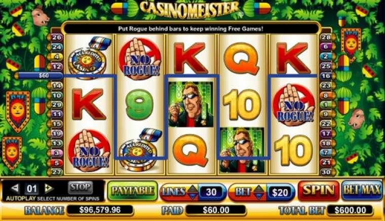 Онлайн слот Casinomeister играть